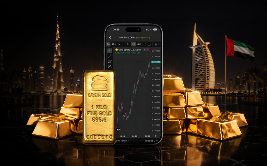 Gold Rate in UAE Today | 24K Gold Bars & Gold Ounce Price Today